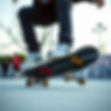 Skateboarder enjoying Exway skateboard performance