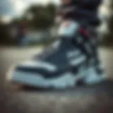 Detailed view of the Fila Disruptor 2 showcasing its unique design