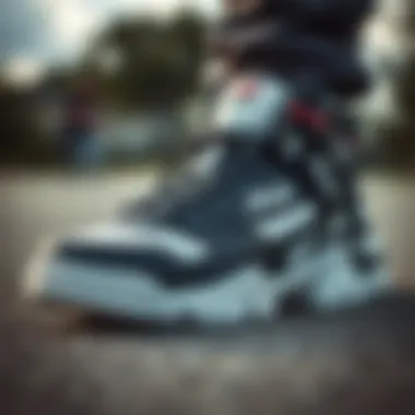 Detailed view of the Fila Disruptor 2 showcasing its unique design