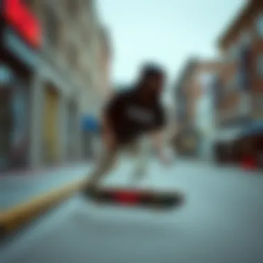 Influencer Collaborations in Streetwear An influencer collaborating with a streetwear brand for a unique collection.