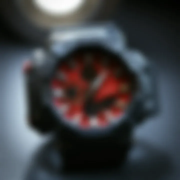 A rugged G-Shock watch with a unique design