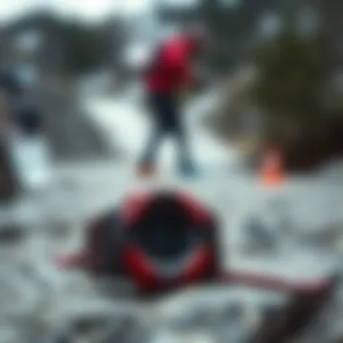 G-Shock watch in an outdoor adventure setting