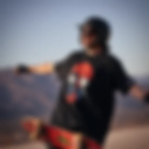 Skateboarding Culture Graphic Tees Vibrant graphic t-shirts showcasing skateboarding culture