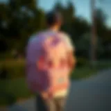 Stylish Design of Herschel Light Pink Backpack Herschel light pink backpack showcasing its stylish design