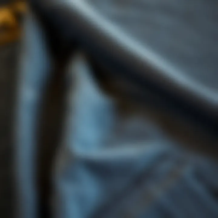 A close-up of high-quality fabric used in graphic t-shirts for skateboarding