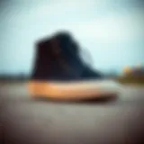 Classic high top blazer shoes designed for skateboarding
