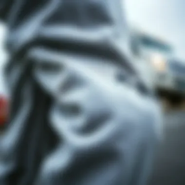 Durability and Flexibility of K-Swiss Sweat Pants Close-up of K-Swiss sweat pants fabric highlighting its durability and flexibility