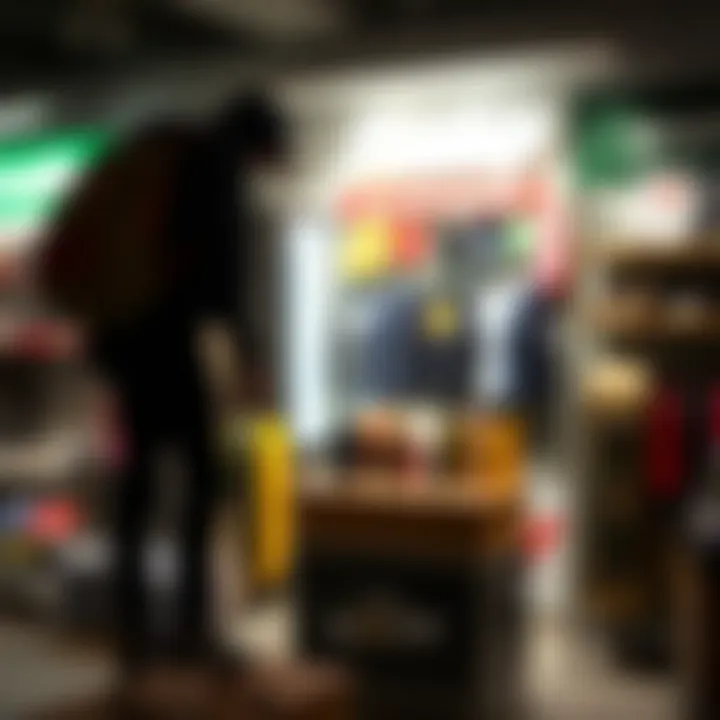 User-Friendly Shopping Experience An engaging user interface of a popular online skate shop