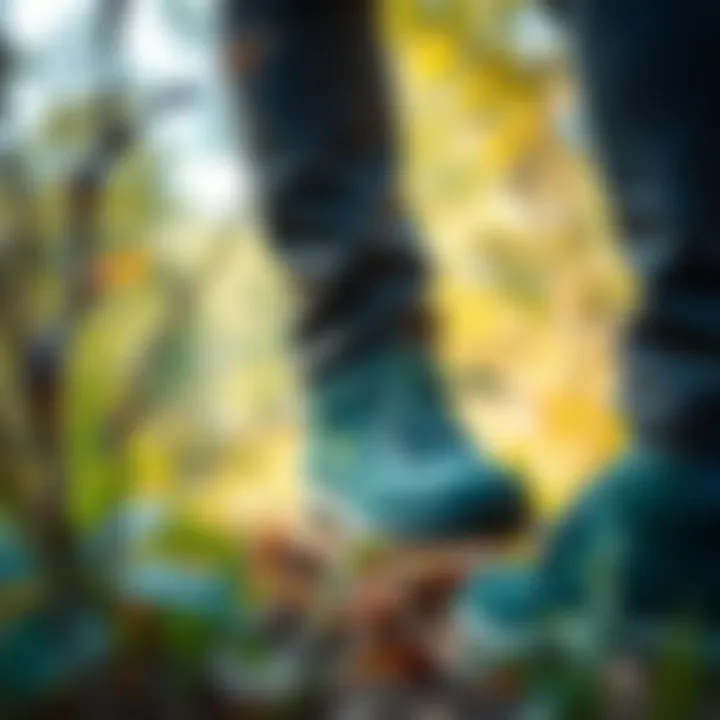 Merrell Hydro Moc Green in Nature Merrell Hydro Moc Green in a natural outdoor setting