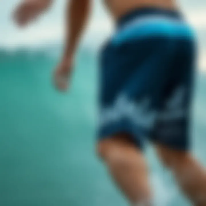 Performance and Durability of Modelo Board Shorts Durability test of Modelo board shorts in action