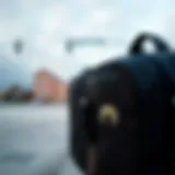 Intricate Design of Nixon Bags Close-up of a Nixon bag showcasing its intricate design and materials.