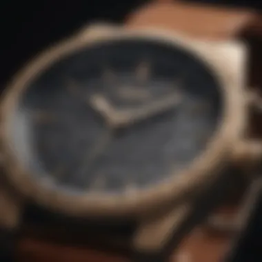 Intricate Design of the Nixon Santa Cruz Watch Close-up view of the Nixon Santa Cruz watch showcasing its intricate design.