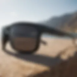 Sleek design of Oakley Holbrook Black Polarized sunglasses