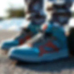 O'Neill shoes showcasing unique design elements