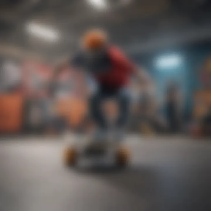 A close-up view of an innovative protechelmets design showcasing its advanced safety features.