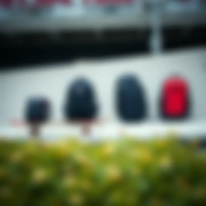 Comparative view of the Red Champion Backpack against competitors