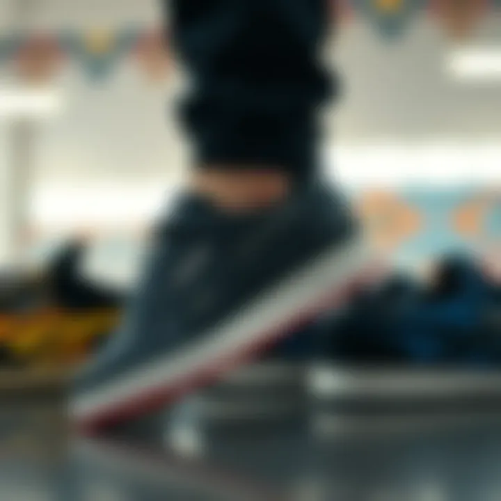 Cultural Significance in Skate Culture Reebok Club C 85 Black displayed among other iconic skate shoes, emphasizing its cultural significance.