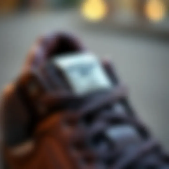 High-Quality Materials of Reebok Club C High Top A close-up of the high-quality materials used in the Reebok Club C High Top.