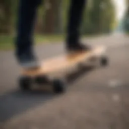 Retrospec Zed Longboard showcasing its sleek design