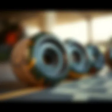 Material Composition of Spitfire Formula Four Wheels Detailed view of the material composition of Spitfire Formula Four wheels