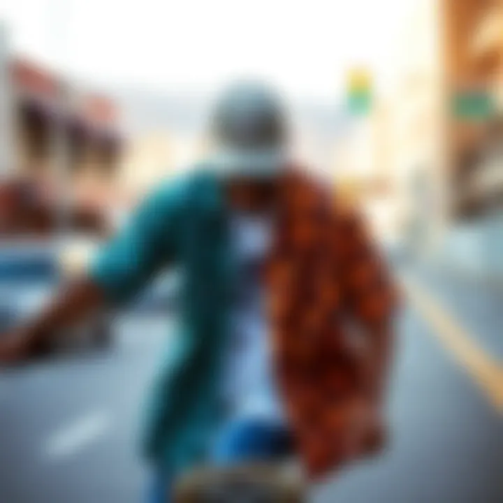 Throwback Shirts Perfect for Skateboarding Adventures Throwback shirts styled for a skateboard outing