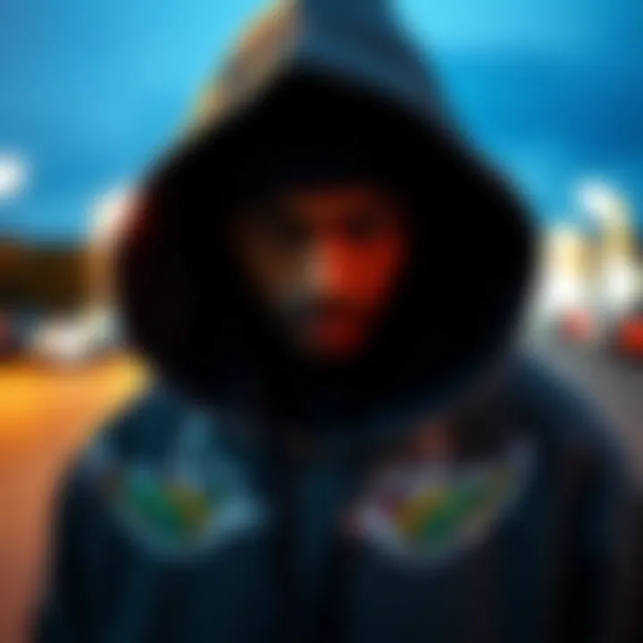 Hoodie Designs and Personal Identity A creative representation of hoodie designs reflecting personal identity