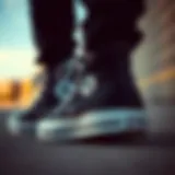 Timeless Elegance of the Chuck Taylor Hi Classic Chuck Taylor Hi in black and white design, representing timeless style