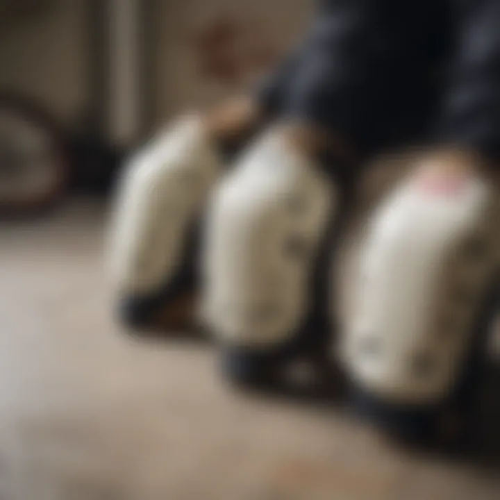 Different types of knee pads for various skating styles