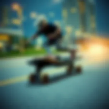 Future of Personal Transportation with Electric Skateboards A graphic representation of the future of personal transportation with electric skateboards.