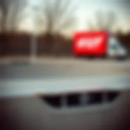 HUF branding showcased in a skatepark setting