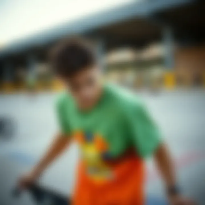 The Spectrum of Style: An In-Depth Look at Bright Colored Graphic Tees in Skate Culture Summary