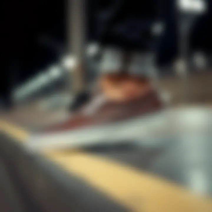 Creative Outfit Pairings with Brown Leather Vans Slip-Ons A creative outfit pairing featuring brown leather Vans slip-ons