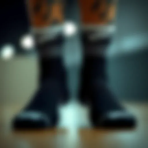 Comprehensive Nike Crew Socks Sizing Chart Nike crew socks with detailed sizing chart