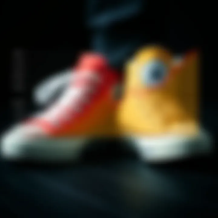 Graph illustrating the price trends of Chuck Taylor shoes over time