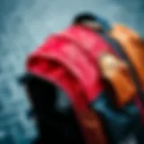 High-quality materials used in backpack construction