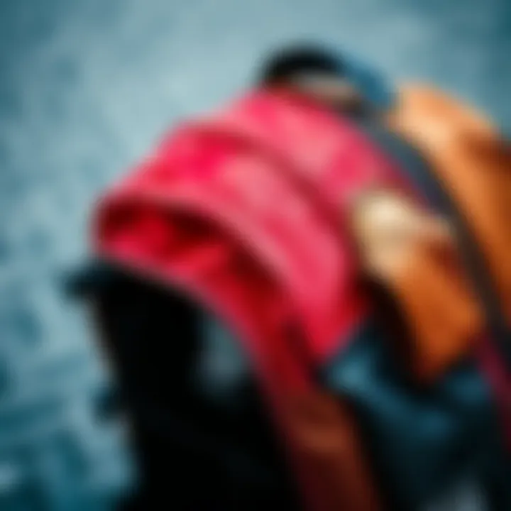 High-quality materials used in backpack construction