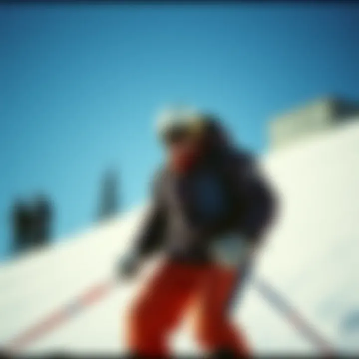 Experience the Thrill with Union Rosa Bindings Skiing Enthusiast Using Union Rosa Bindings