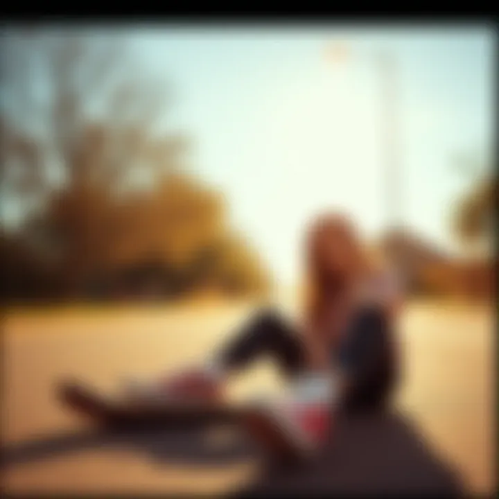 Love and Style: A Couple in Vans Couple sharing a moment while wearing Vans