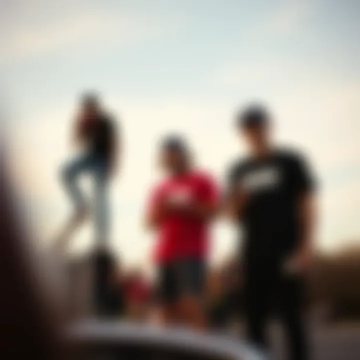 Community Engagement at Vans Workshop Community engagement at a Vans skateboarding workshop