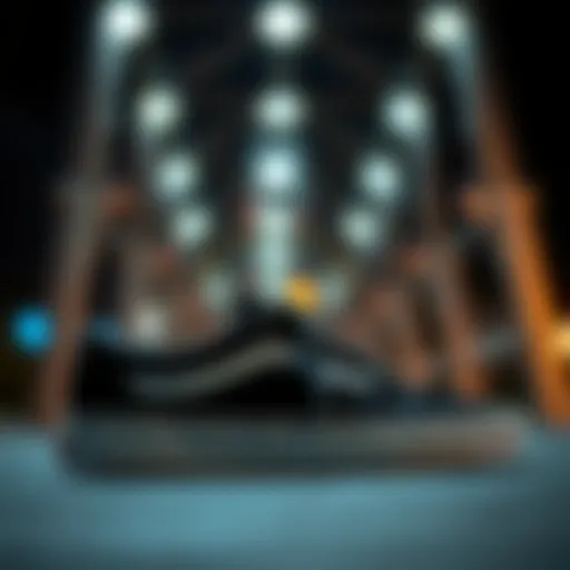 Iconic Silhouette of Vans Half Cab Low Side view of Vans Half Cab Low showcasing its iconic silhouette