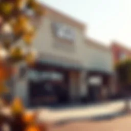 Exterior view of Vans Outlet Tejon showcasing skateboarding culture