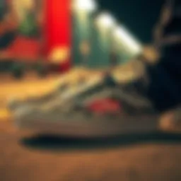 Vans branding on skateboard gear