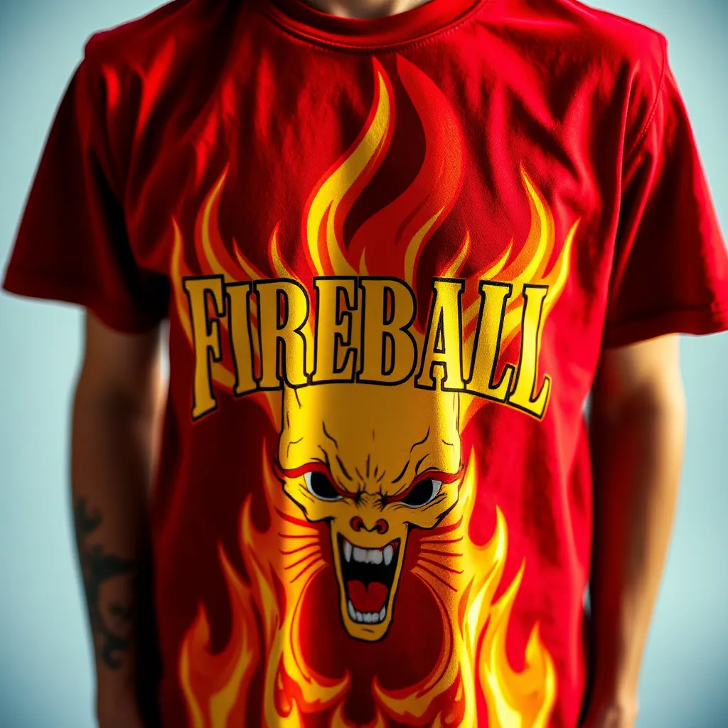 Fireball Merch Ringer The Appeal of Fireball Tee Shirts in Skate Culture